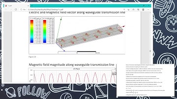 Rectangular Waveguide Result Analysis and Report Generation - HFSS TUTORIAL