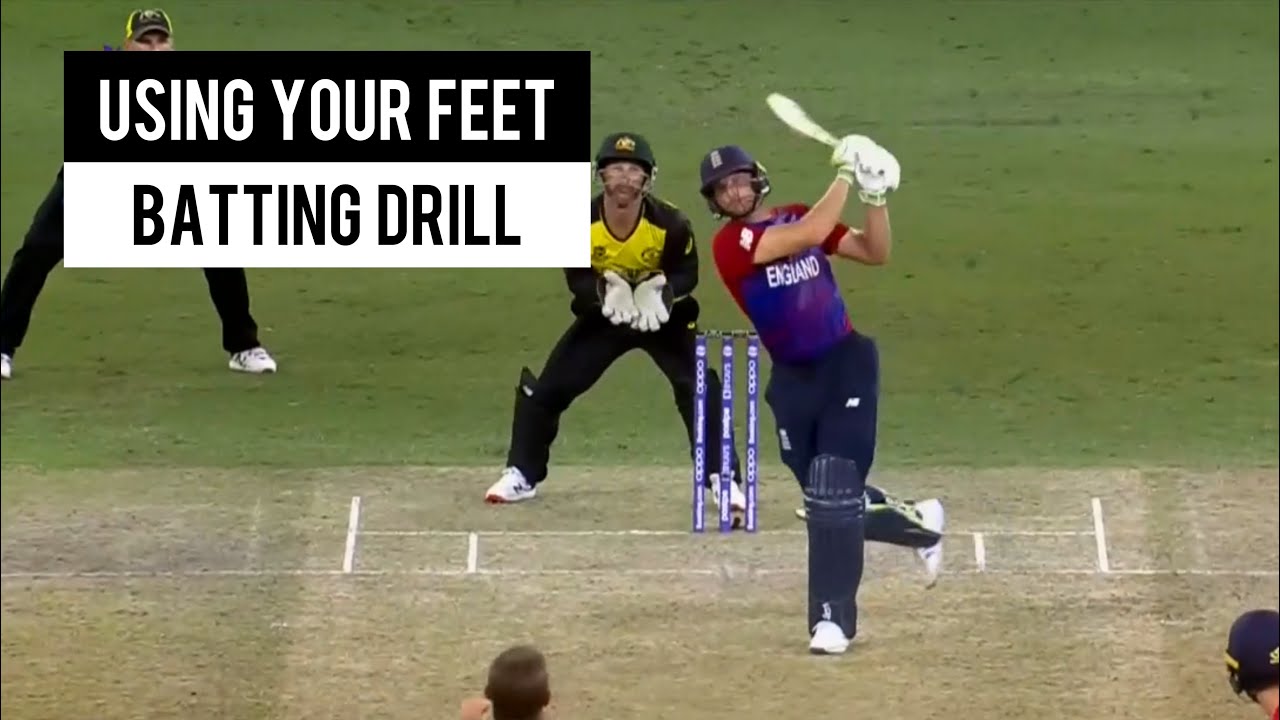 𝐔𝐒𝐈𝐍𝐆 𝐘𝐎𝐔𝐑 𝐅𝐄𝐄𝐓 𝐁𝐀𝐓𝐓𝐈𝐍𝐆 𝐃𝐑𝐈𝐋𝐋 👣🏏🔥 YouTube