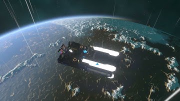 Space to Base Landing in Dual Universe