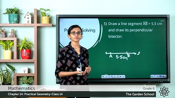 Grade 6 Mathematics Chapter 14 Class 14 Practical Geometry Revision Time 1