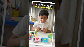 Little Hands Crafting a Notebook#drawing #art #easydrawing #baby #easydrawing