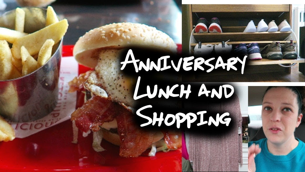Anniversary Lunch and Shopping - YouTube