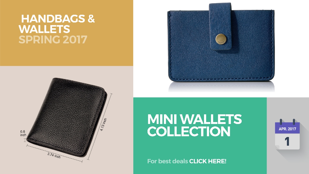 Mini Wallets Collection  Handbags & Wallets Spring 2017