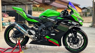 🎥 รีวิว Kawasaki ZX25R SE ปี21 วิ่ง 4,300 กิโลแท้/ EP.336 By PeeJun BIGBIKE Phaya 😎😁