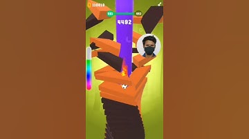 drop stack ball level 562 #shorts #dropstackball #blackgamerbpt #game #offlinegame