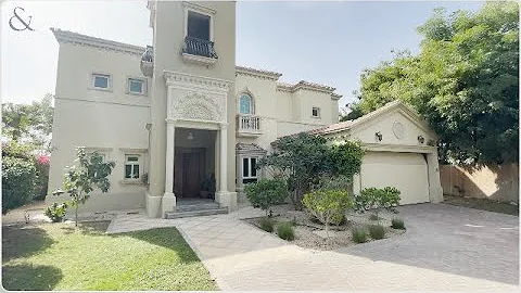 LAKE VIEWS: Well-presented 4-bed with entertainment foyer and amenities in Jumeirah Islands!