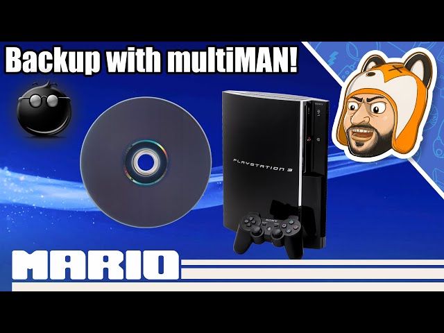 How to Backup & Play PS3 Games with multiMAN for Jailbroken/HEN PS3s | FTP,  USB, 4GB+ File Splitting - YouTube