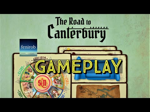 The Road To Canterbury Board Game I Game Play Excerpts