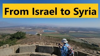 Gazing towards Syria from Israel: Exploring the dormant volcano Mount Bental in the Golan Heights