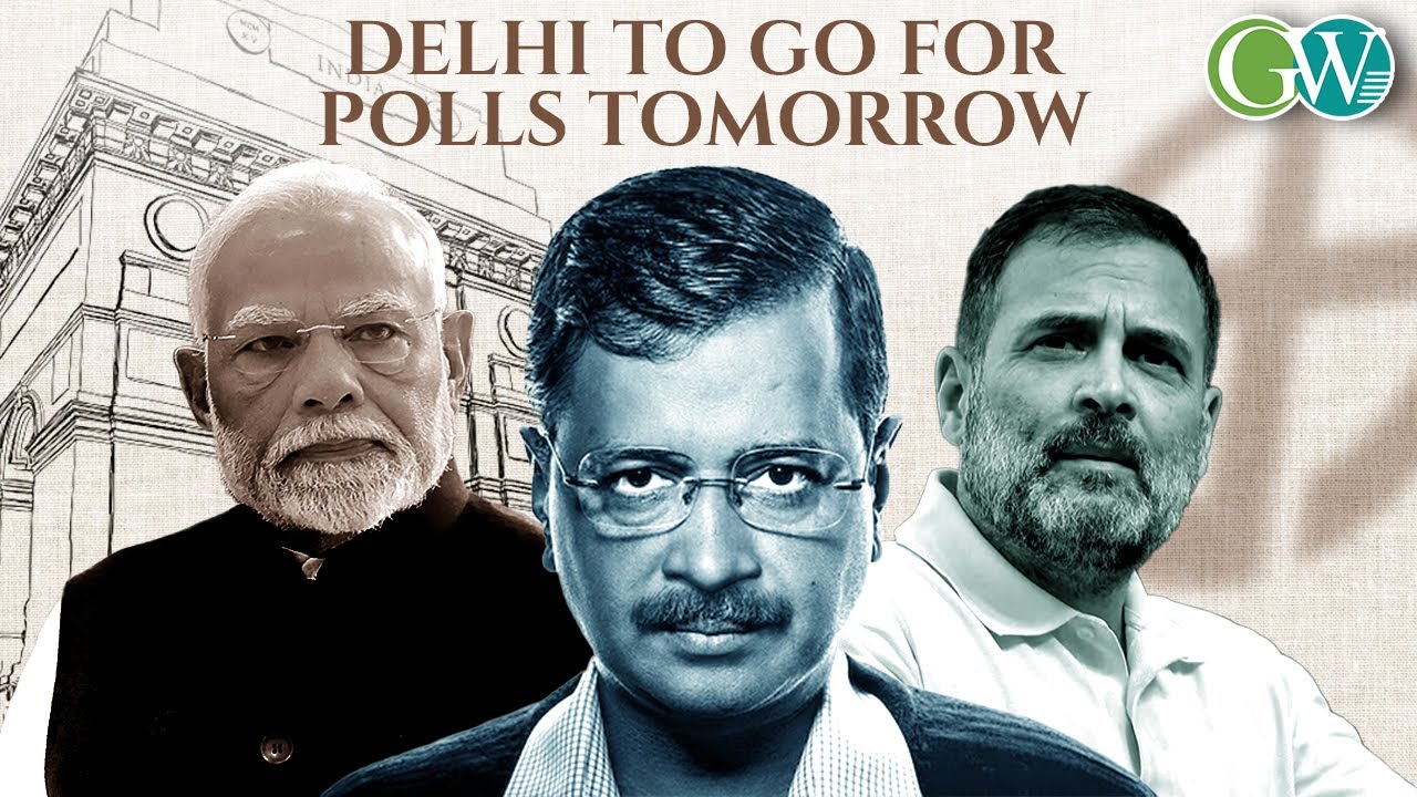 DELHI ELECTIONS 2025 HIGHLIGHTS: AAP Vs BJP Vs CONGRESS - YouTube