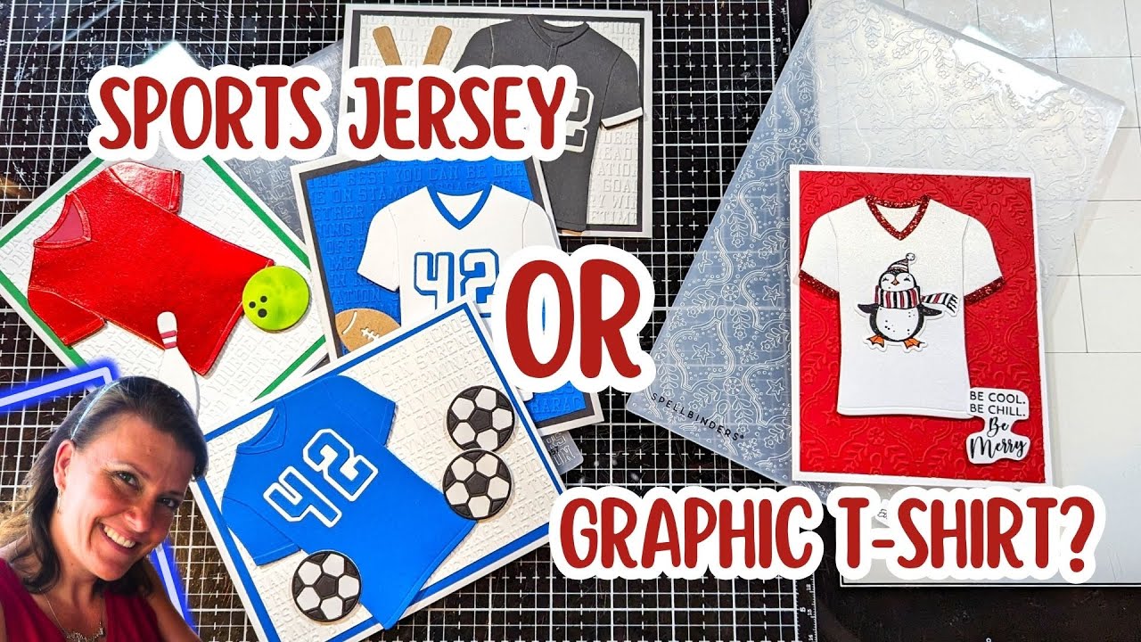 Sports Jersey OR Graphic T? You choose! What's your favorite card using the  Game Day Collection? 