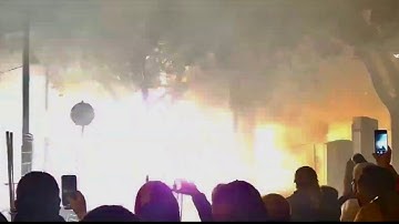 FIREWORKS SHOW - VALENCIA (España) - LAS FALLAS 2025 - FALLA CASTEL DEL POP #nightshow #mascletà