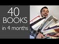 How to Find More Time to Read I finished 40 books in 4 months