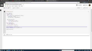 Python Command Pattern example