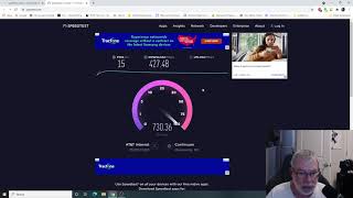 AT&T Fiber speeds..INSANE UPLOAD SPEED!!!!