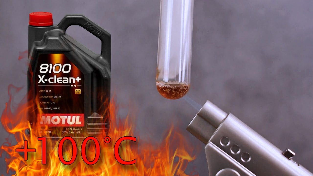 Motul 8100 X-Clean+ 5W30 Jak czysty jest olej silnikowy? Test powyżej 100°C