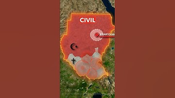 Why Did South Sudan And Sudan Split ?? 🔥 🇸🇩 🇸🇸 #shorts #maps #geography #sudan #southsudan #history