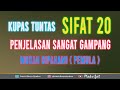 Kupas tuntas sifat 20 penjelasan sangat mudah dimengerti 