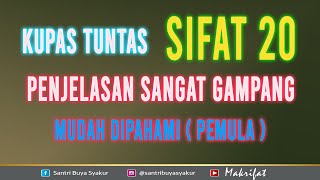 🔺Kupas Tuntas Sifat 20 Penjelasan Sangat Mudah dimengerti 🔻