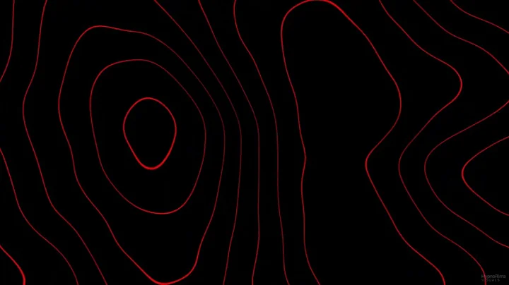 Hypnotic Red & Black 4K Screensaver – 10h Abstract Wallpaper