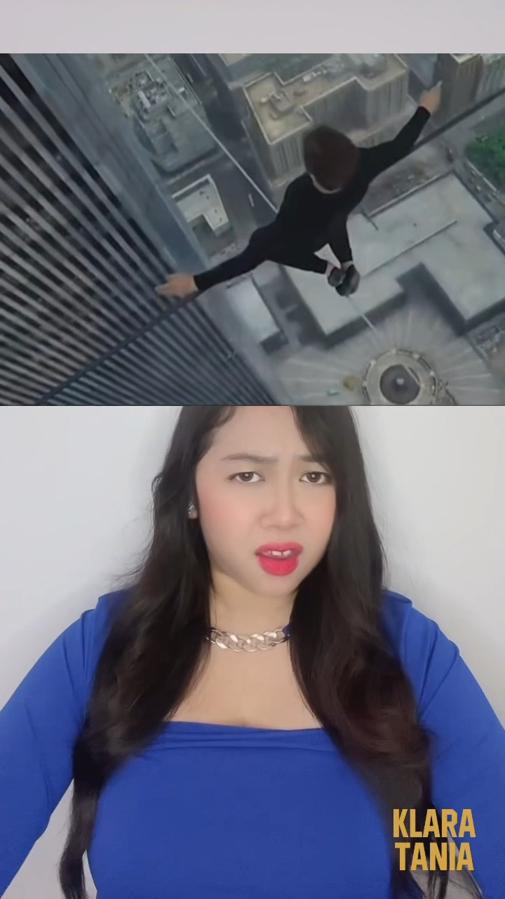 JAGO JALAN DI ATAS TALI!! | Klara Tania #shorts