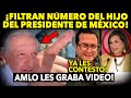 NO SE LOS VOY A PERMITIR ¡FILTRAN NÚMERO HIJO DE AMLO! XÓCHITL SUELTA SUS PERROS. SE PUSO FEO