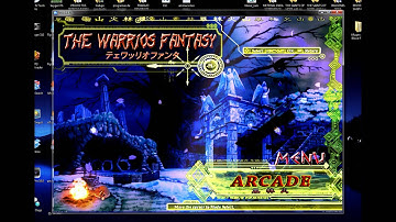 Screenpack And mugen Hires menu and options screen WIP ACT 1 "THE WARRIOS FANTASY"