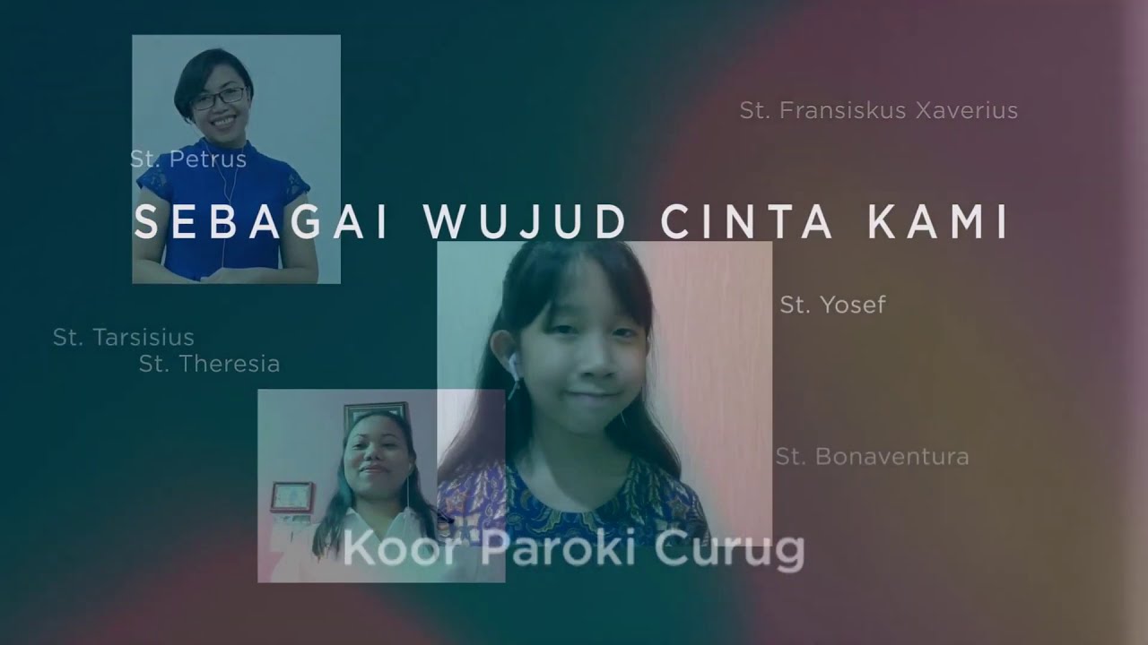 Ajarilah Kami Menjadi Gembala Yang Baik (Virtual Choir)
