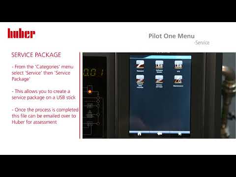 Pilot One Menu | Service - Service Package