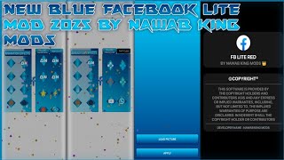 New Facebook Lite Blue Mod 2025 By Nawab King Mods Full Stylist And Animation Add