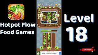 🍲 Hotpot Flow Level 18 Walkthrough | Food Games | Go Answer