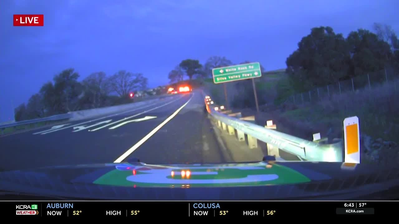 Highway 50 crash in El Dorado County leaves woman dead, CHP says - YouTube