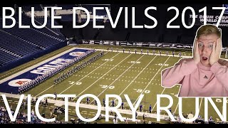 DRUM CORPS IS CRAZY!!  British Guy Reacts To DCI  Blue Devils 2017 | Metamorph | Victory Run