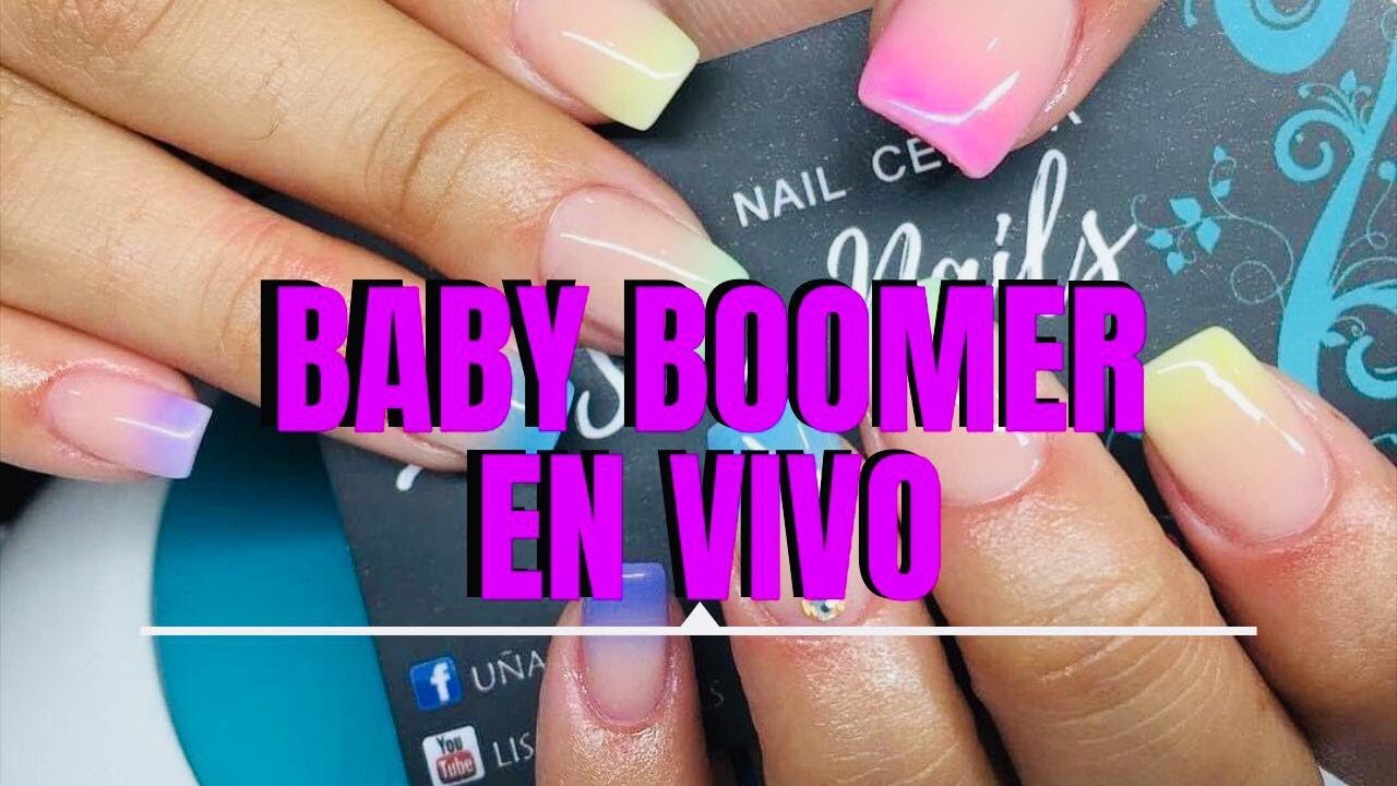 COMO HACER BABY BOOMER COLORES PASTEL EN VIVO / BABY BOOMER PERFECTO /  PLATICANDO HISTORIAS - YouTube