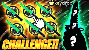 KEYDROP BIG KNIVES CASE CHALLENGE !! ?! | Keydrop Promo Code 2025 | Keydrop Case Opening