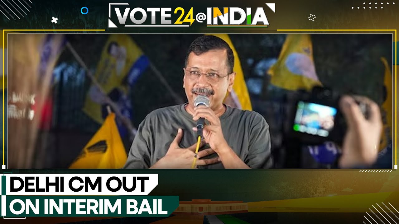 India: Delhi CM Arvind Kejriwal out on interim bail till June 1 | WION News