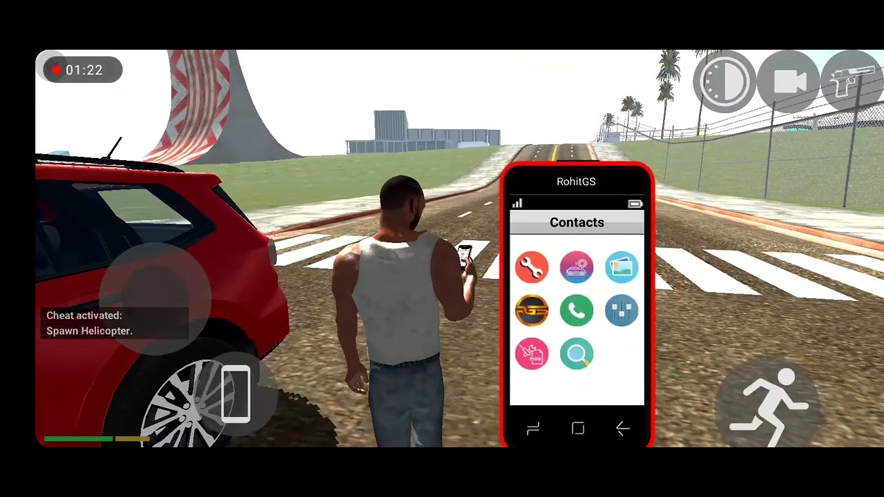 Indian bike 3d ghost rider bike and ktm and fortuner cheat code