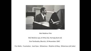 Mal Waldron Trio (1967) Trixi Tonstudio, Munich