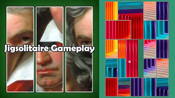 Jigsolitaire Game Gameplay