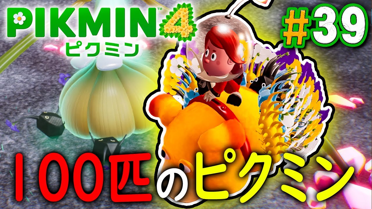 ついに集まった100匹のピクミンたち！『ピクミン4』を実況プレイ part39【PIKMIN4】