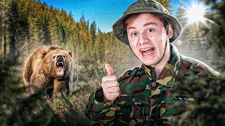 Лайфхаки Для Выживания В Лесу! Проверка Лайфхаков Slivkishow, Gophervid, Трум Трум