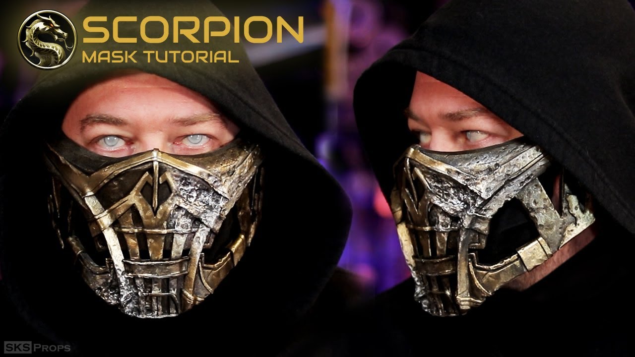 Scorpion Mask MK11 Mortal Kombat 4 for Cosplay -  Norway