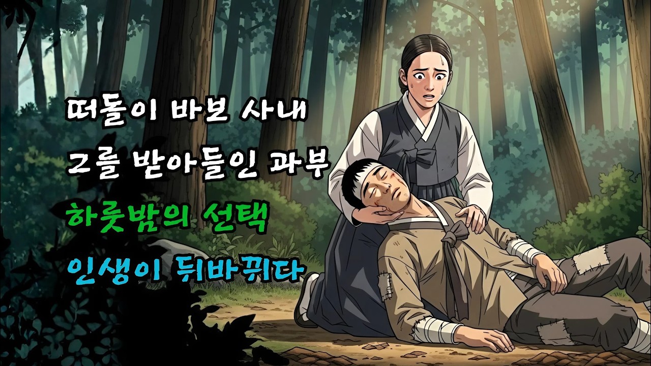 떠돌이 바보 사내를 받아들인 과부… 그날의 선택이 인생을 뒤바꿨다