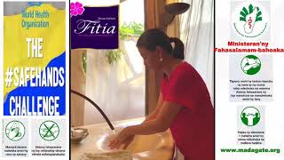 Mialy Rajoelina THE SAFE HANDS CHALLENGE