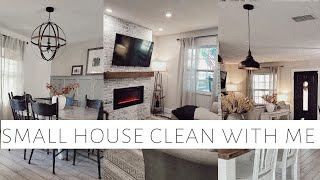 Small house clean with me | regular mom clean with me | Cleaning motivation@Cleaning with Karrie