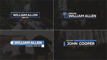 Titan Pack - Lower Thirds Preview