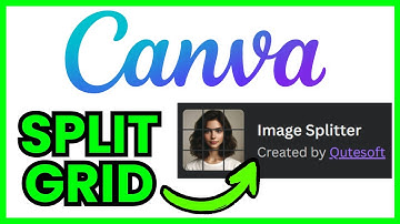 How To SPLIT IMAGES For Instagram Grid In Canva (QUICK & EASY) 2025