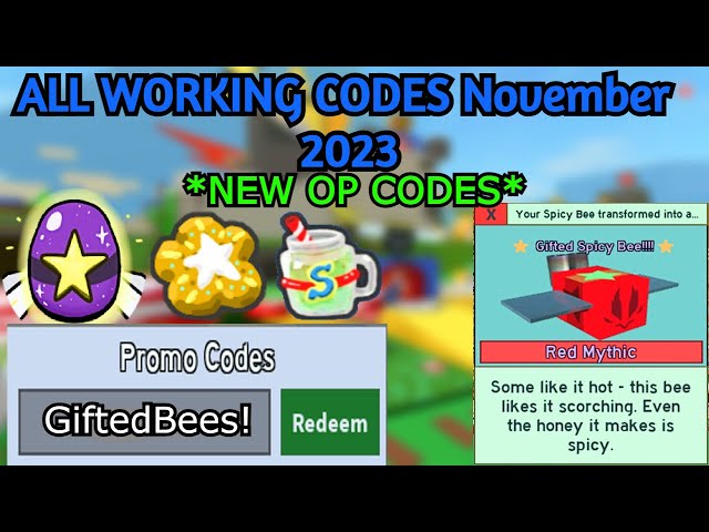 ✨All New Bee Swarm Simulator Codes In December - Codes For Bee