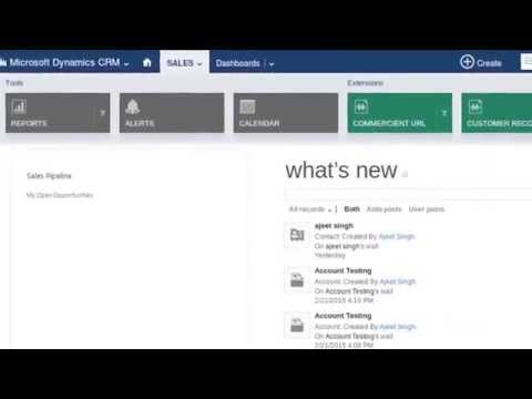 Commercient's TRAVERSE Integration w Dynamics CRM