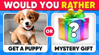 Would You Rather...? MYSTERY Gift Edition 🎁❓ Quiz Galaxy